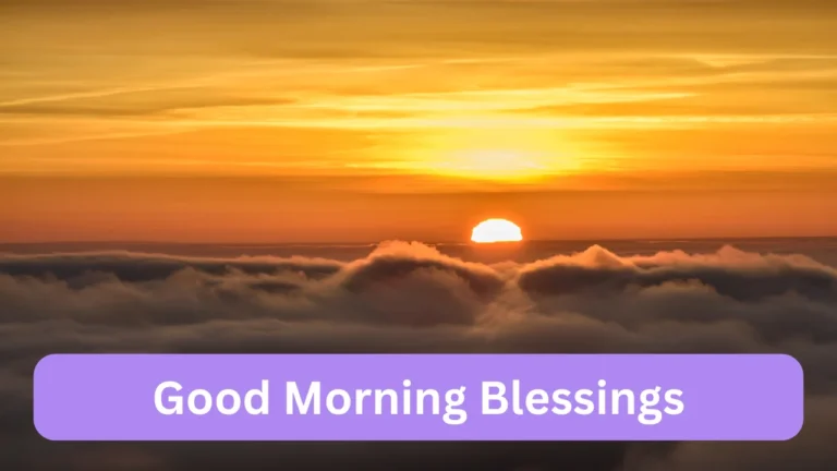 Good Morning Blessings