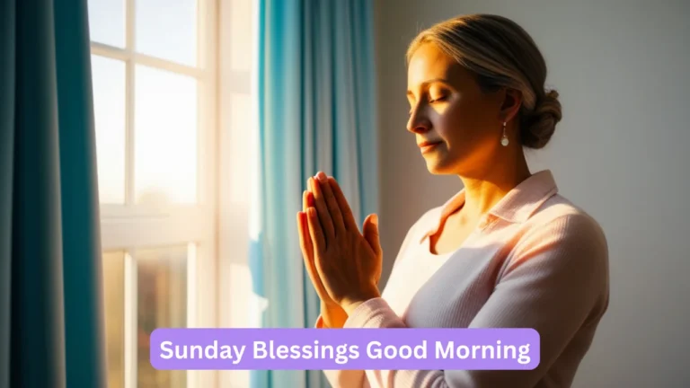Sunday Blessings Good Morning
