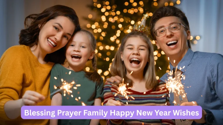 Blessing Prayer Family Happy New Year Wishes