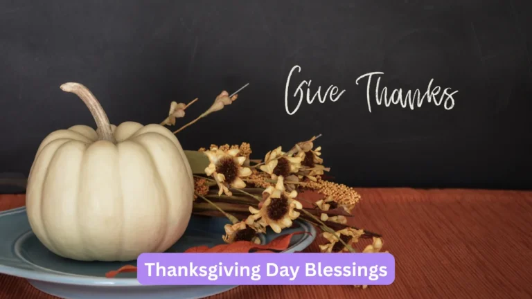 Thanksgiving Day Blessings