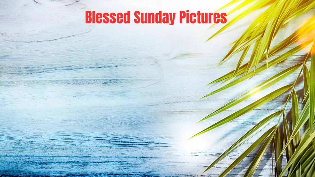 Blessed Sunday Pictures