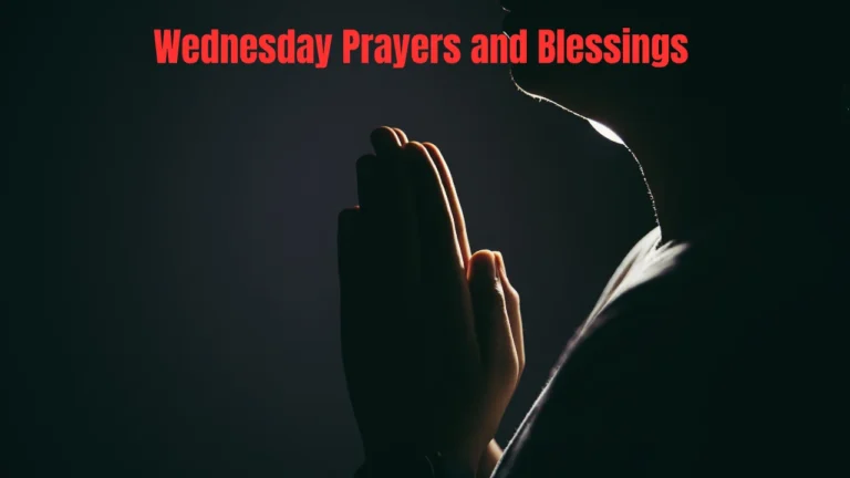 Wednesday Prayers and Blessings