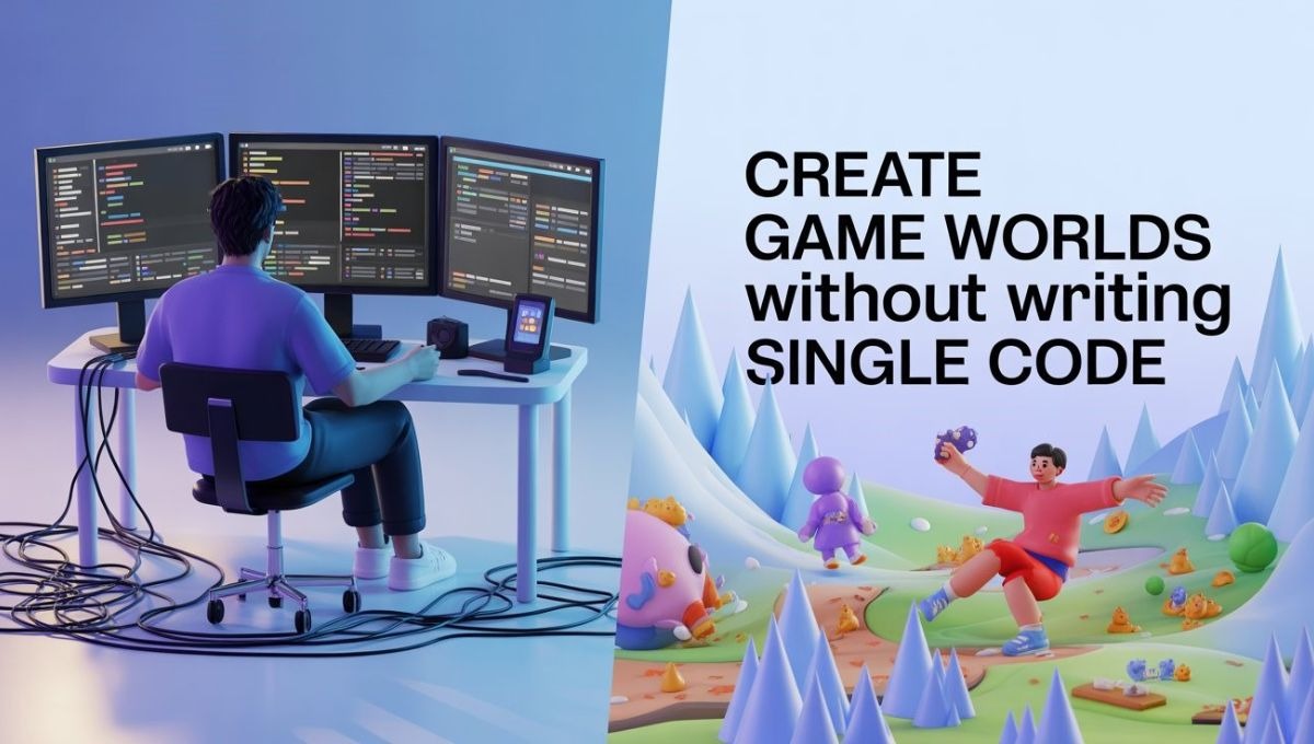 Create Game Worlds Without Writing Single Code