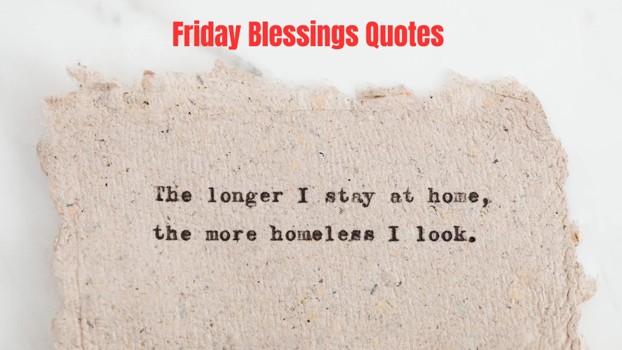 Friday Blessings Quotes