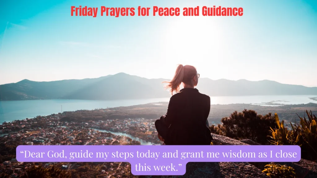 Friday Prayers for Peace and Guidance