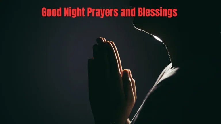 Good Night Prayers and Blessings