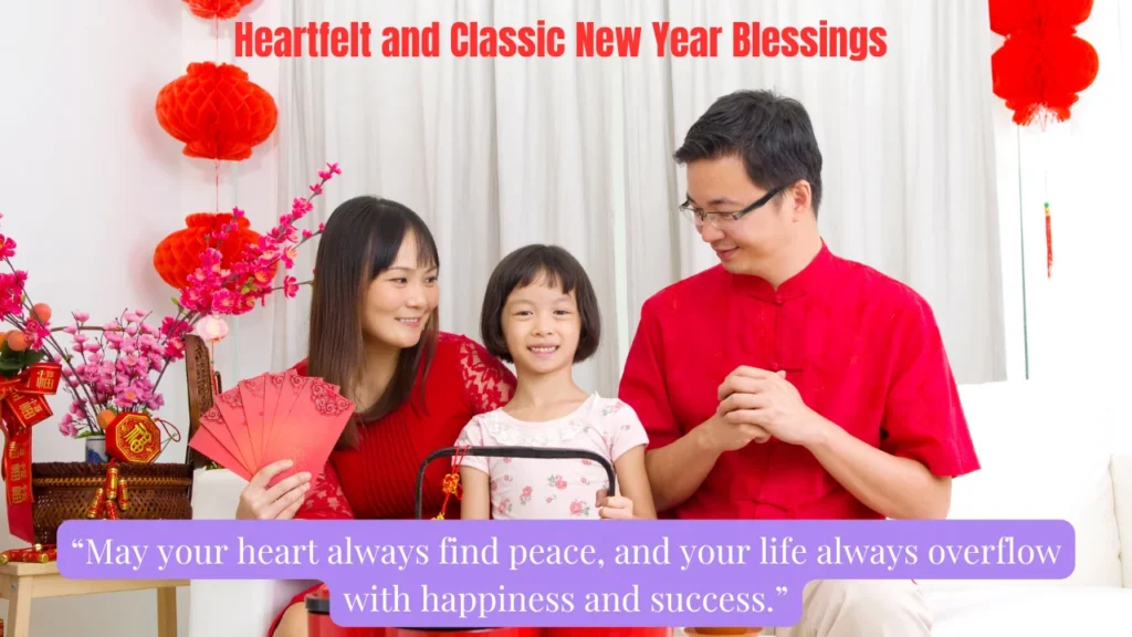 Heartfelt and Classic New Year Blessings
