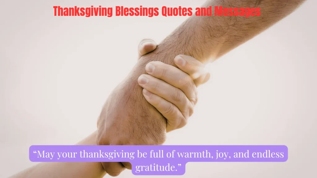 Thanksgiving Blessings Quotes and Messages