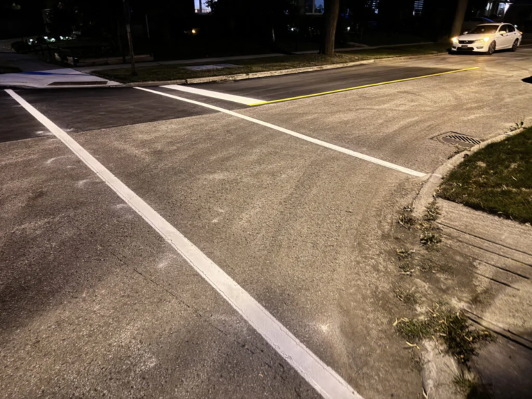 Why Bike Lanes Depend on Accurate Line Painting in Whitby