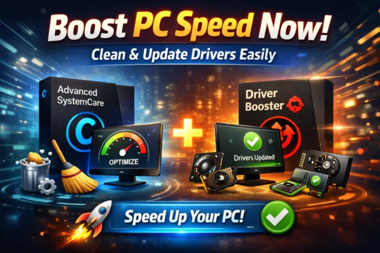 Boost PC Speed Now Clean and Update Drivers Easily
