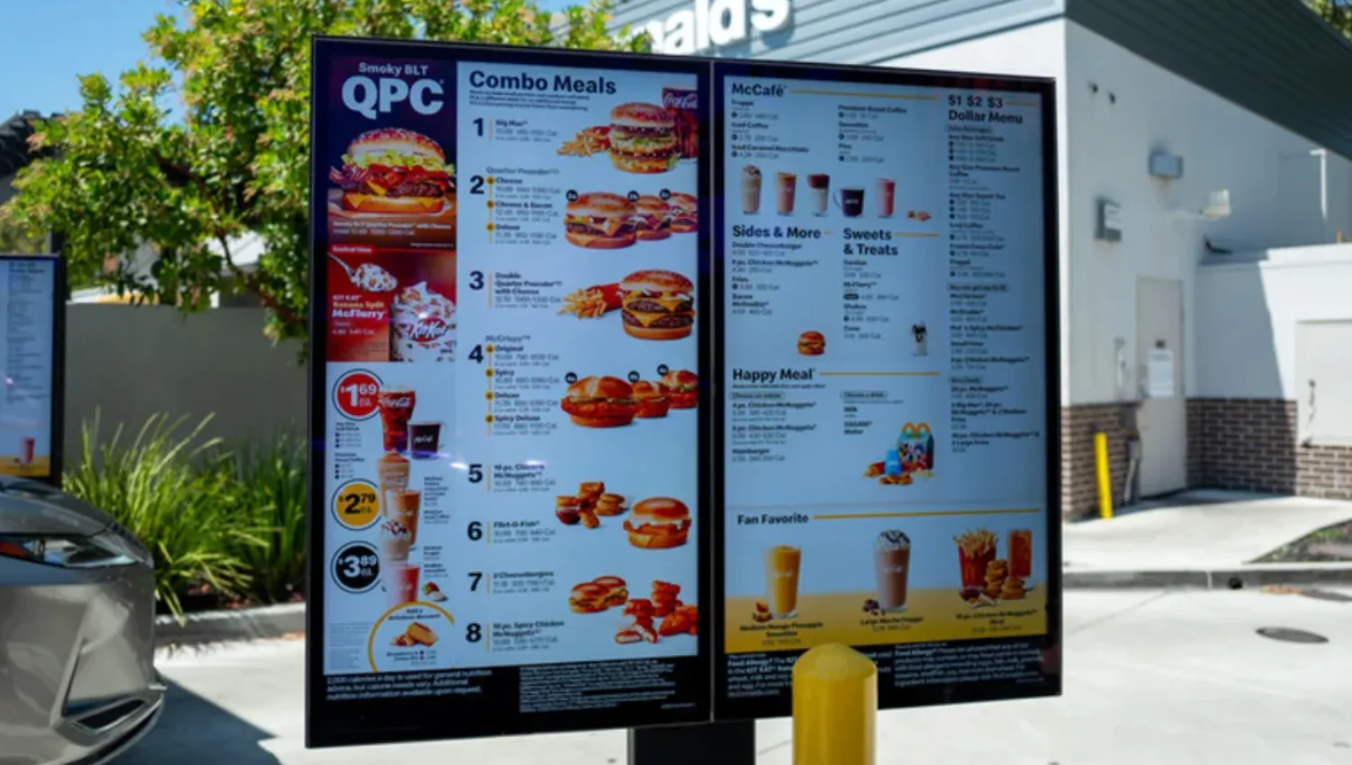 McDonald’s Menu with Prices