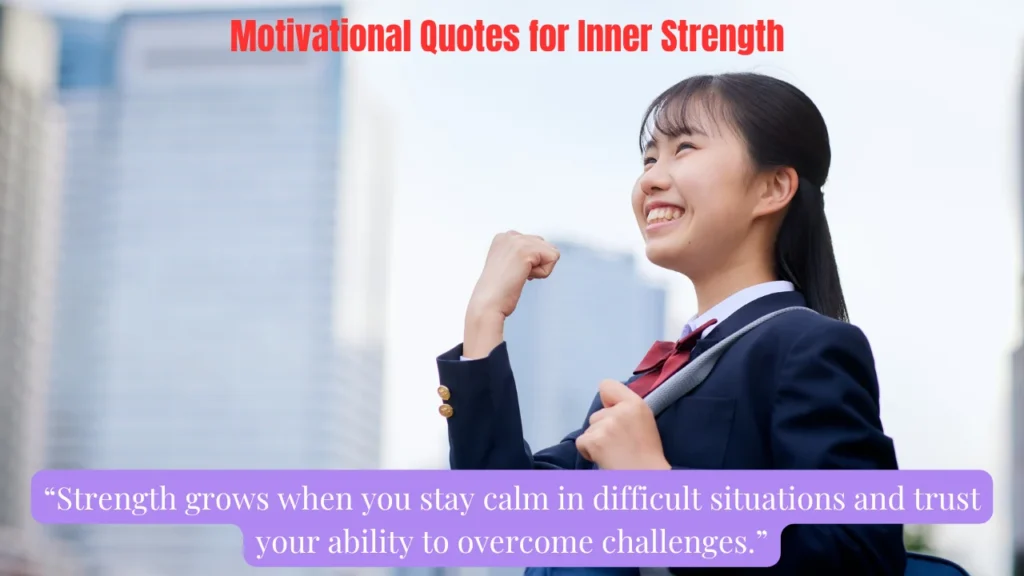 Motivational Quotes for Inner Strength