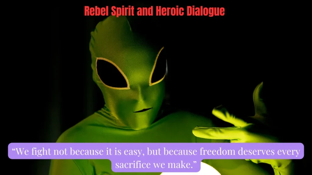 Rebel Spirit and Heroic Dialogue