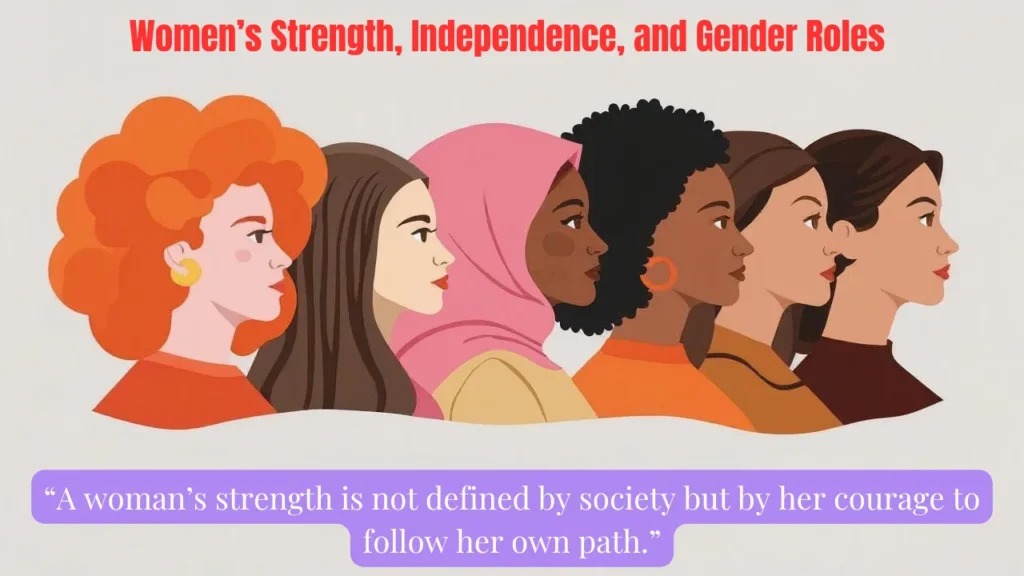 Women’s Strength, Independence, and Gender Roles