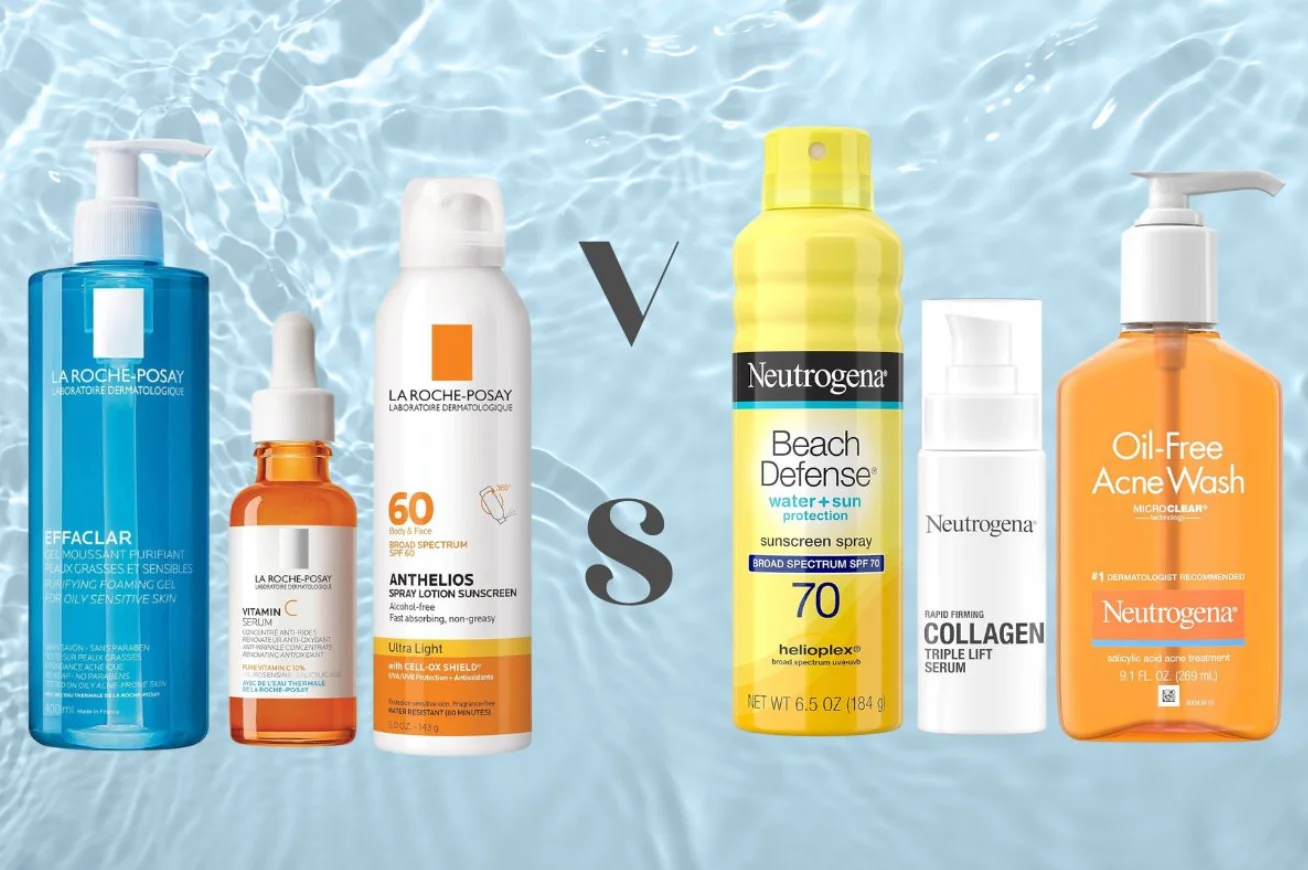 Are La Roche‑Posay products better for acne-prone skin than Neutrogena?