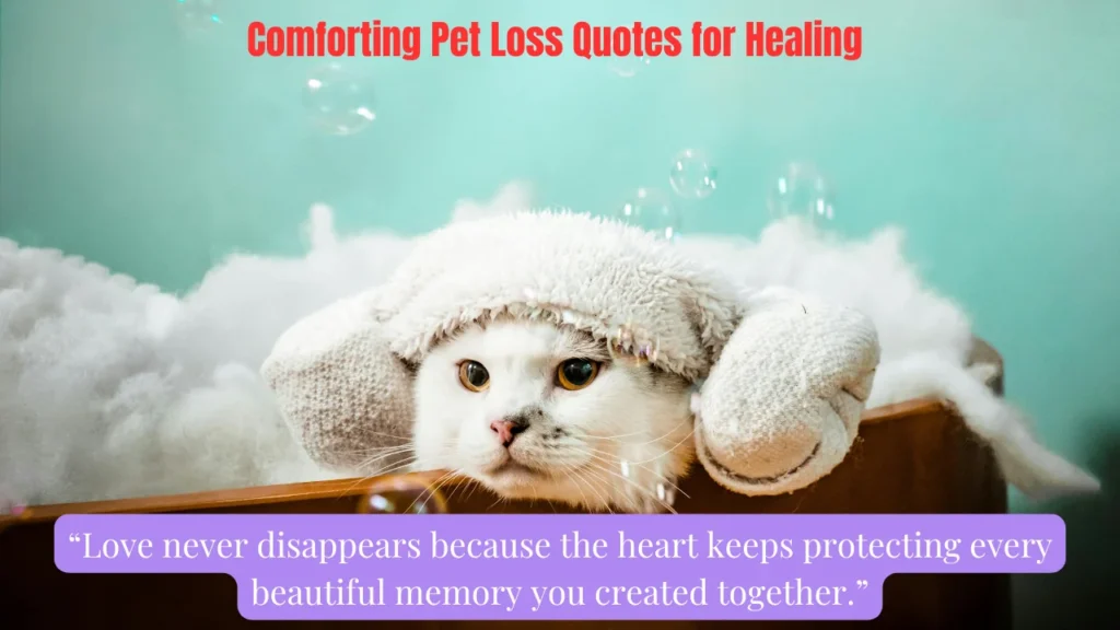Comforting Pet Loss Quotes for Healing