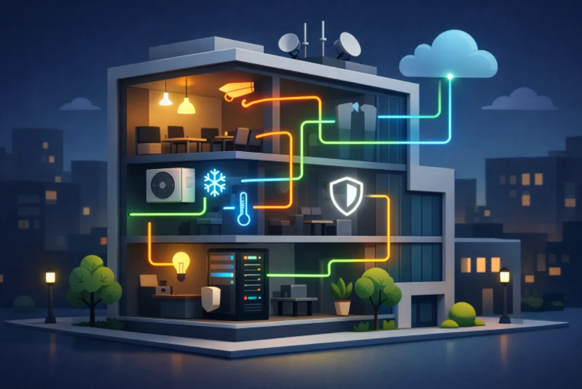 How Smart Building Technologies Are Transforming the Modern Workplace