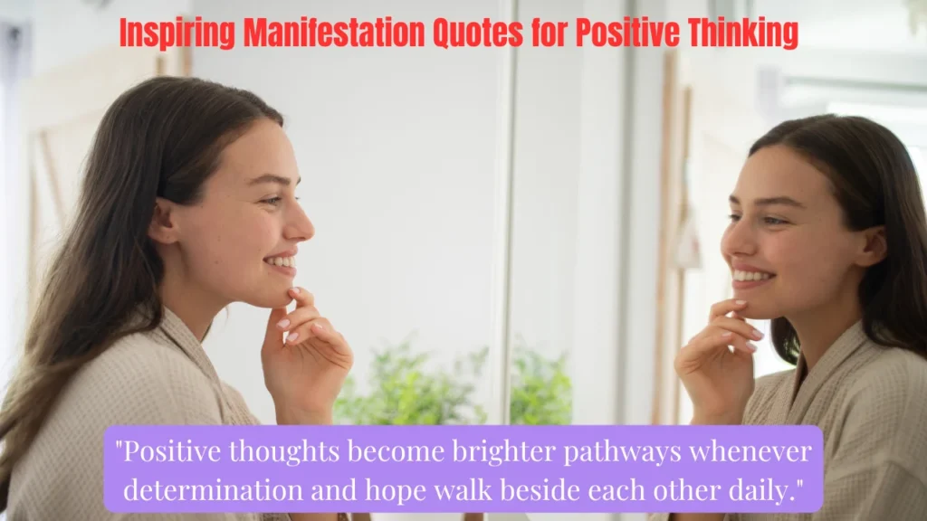 Inspiring Manifestation Quotes for Positive Thinking