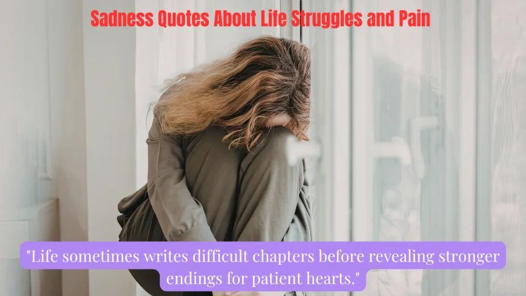 Sadness Quotes About Life Struggles and Pain