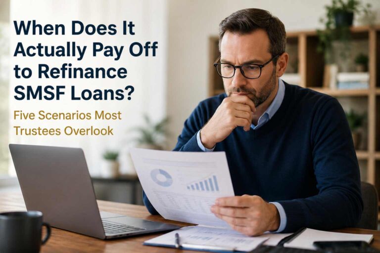 When Does It Actually Pay Off to Refinance SMSF Loans Five Scenarios Most Trustees Overlook