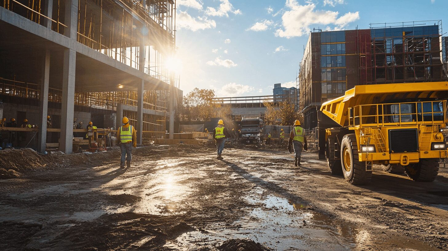 active construction site
