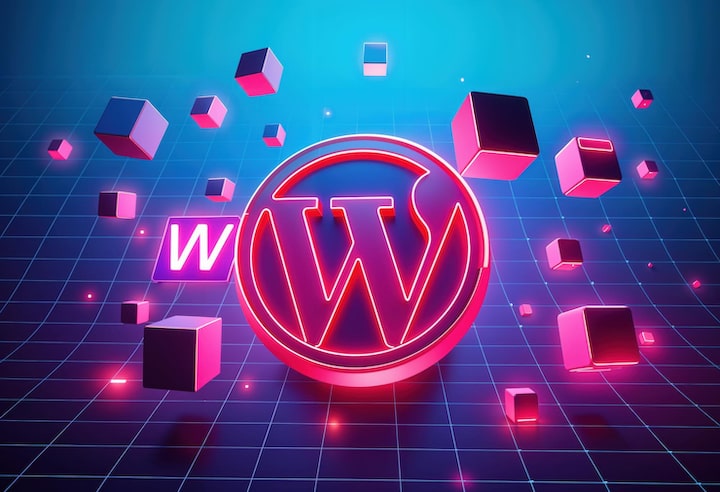 wordpress neon logo 997626 425