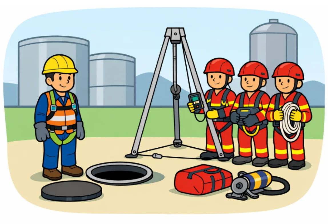 Effective Rescue Plan for Confined Spaces and Worker Safety