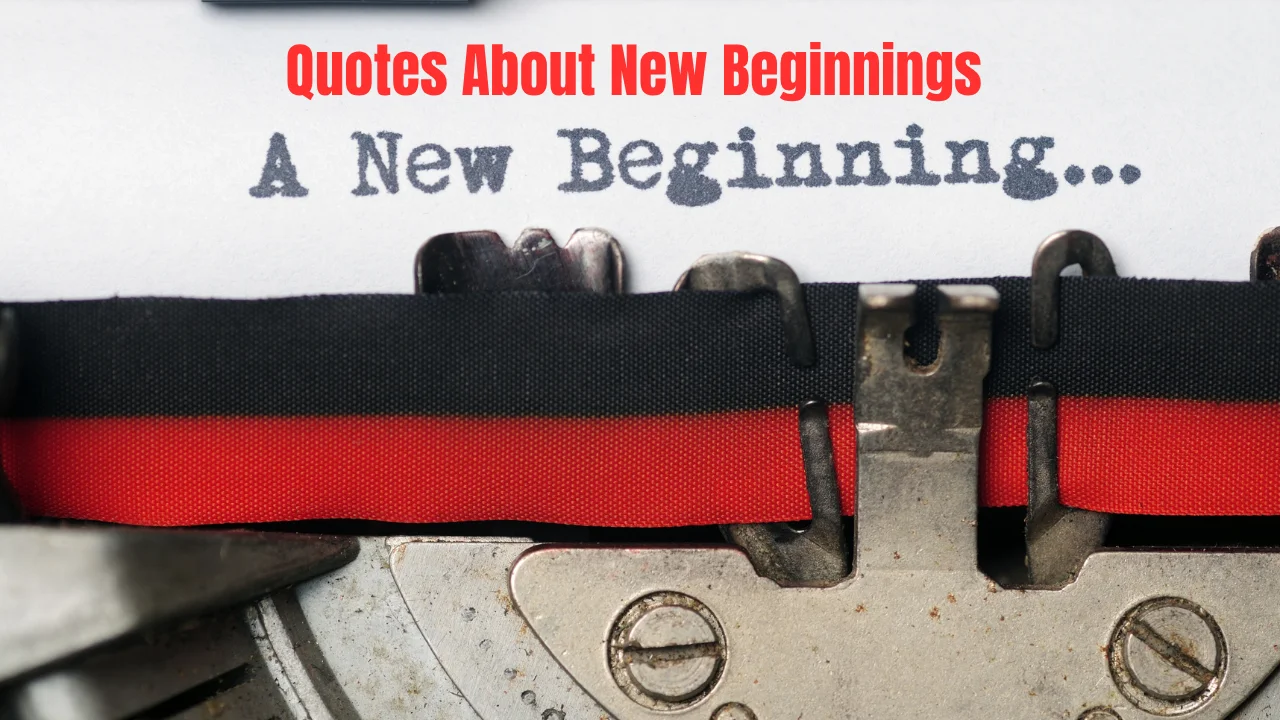 Quotes About New Beginnings