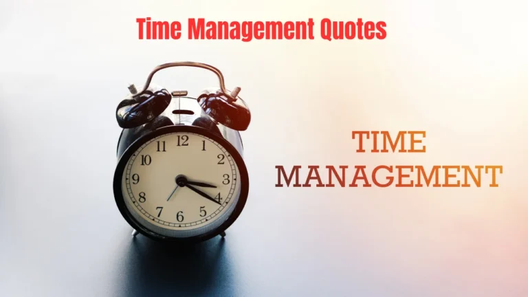 Time Management Quotes