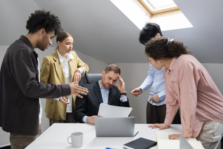 workplace violence taking place colleagues