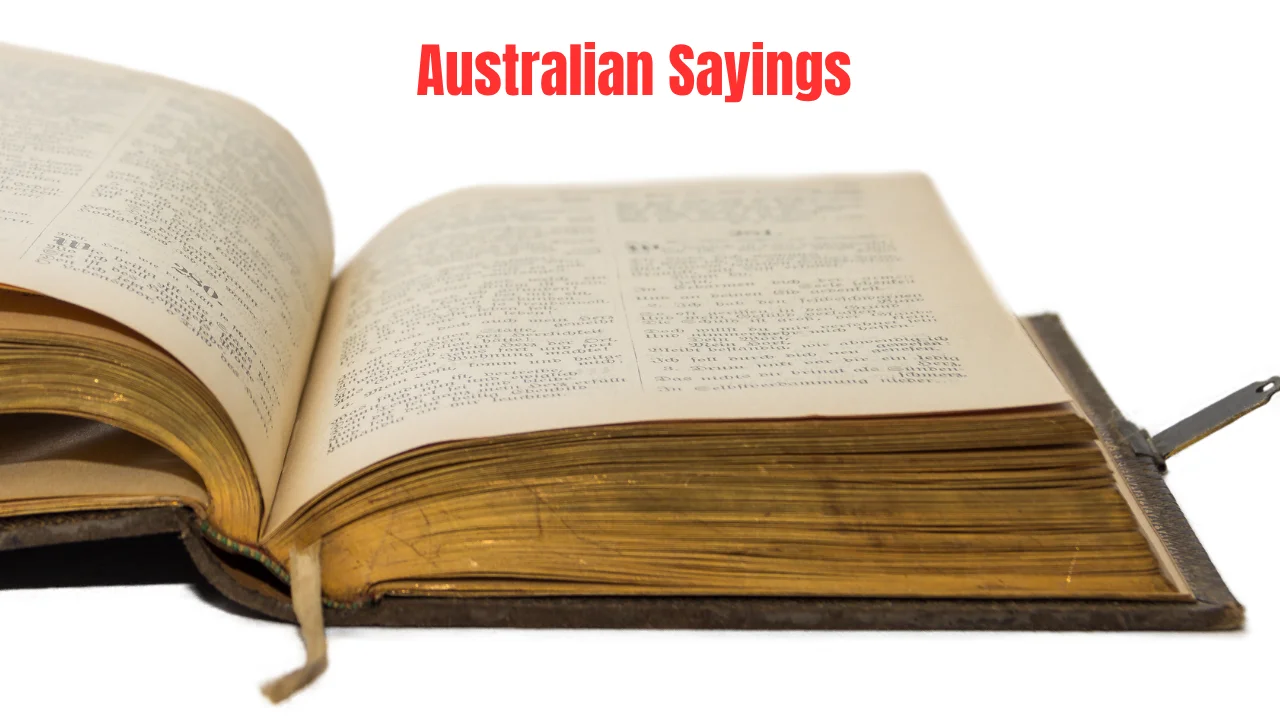 Australian Sayings