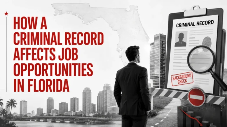How a Criminal Record Affects Job Opportunities in Florida
