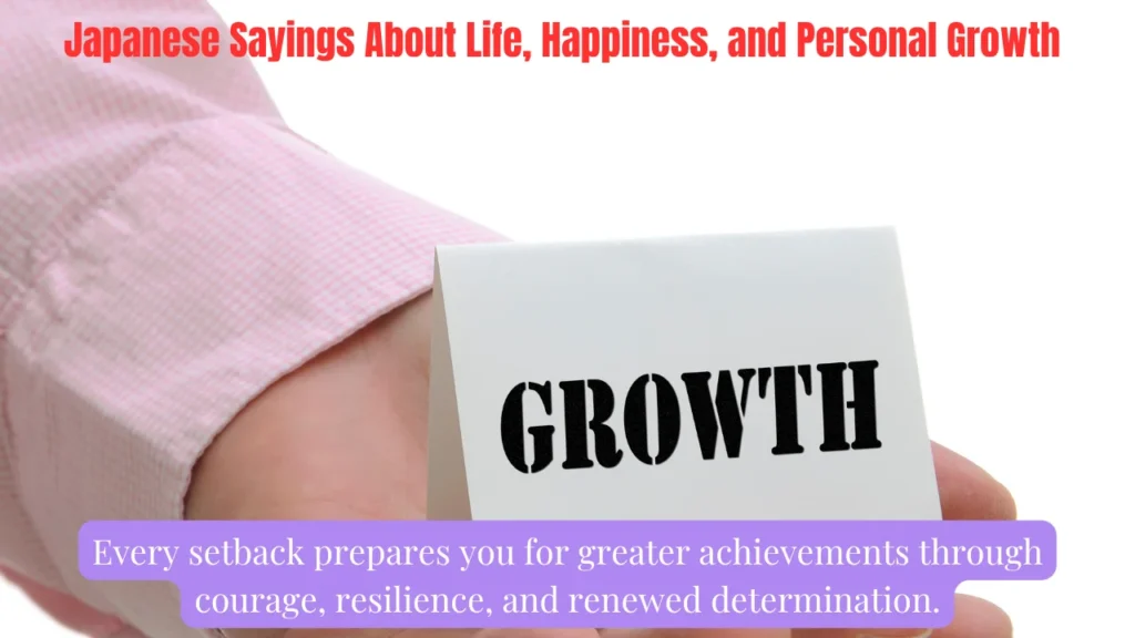 Japanese Sayings About Life, Happiness, and Personal Growth