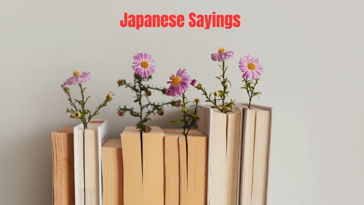 Japanese Sayings