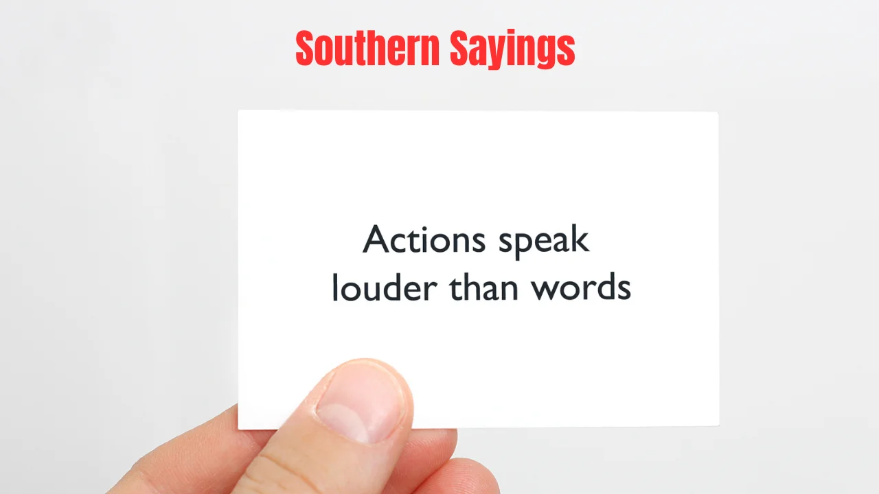 Southern Sayings