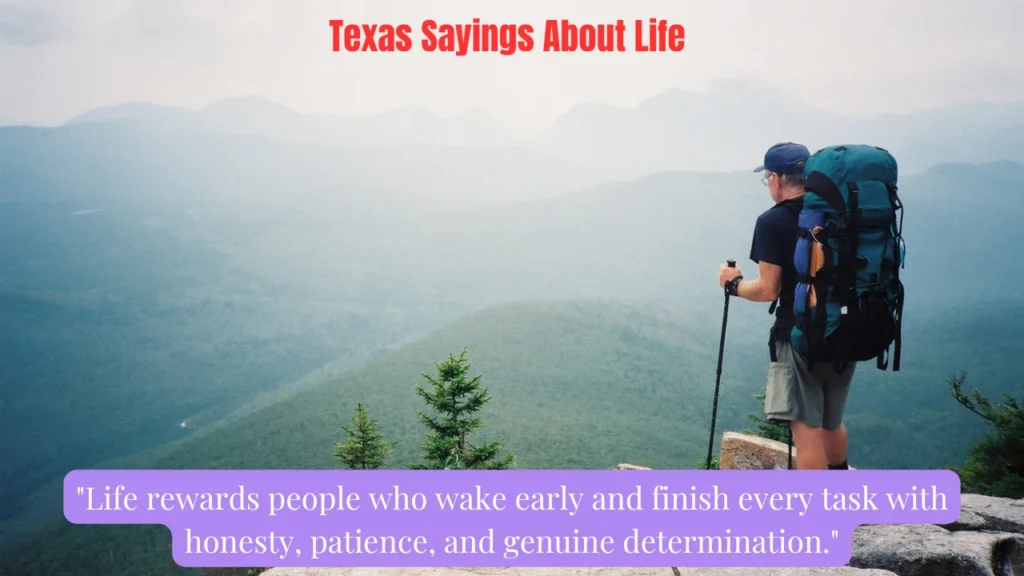 Texas Sayings About Life