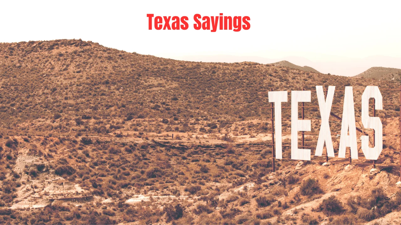Texas Sayings